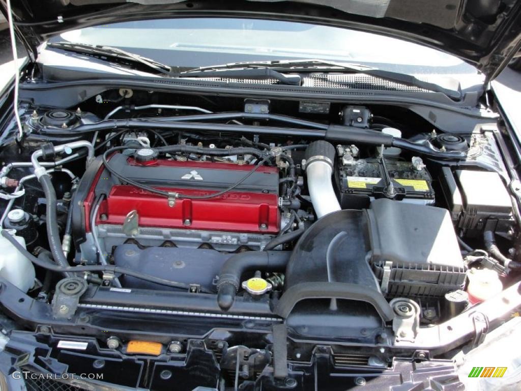 2006 Mitsubishi Lancer Evolution IX MR 2.0 Liter Turbocharged DOHC 16-Valve MIVEC 4 Cylinder Engine Photo #35591256