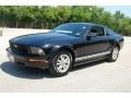 2008 Black Ford Mustang V6 Deluxe Coupe  photo #2