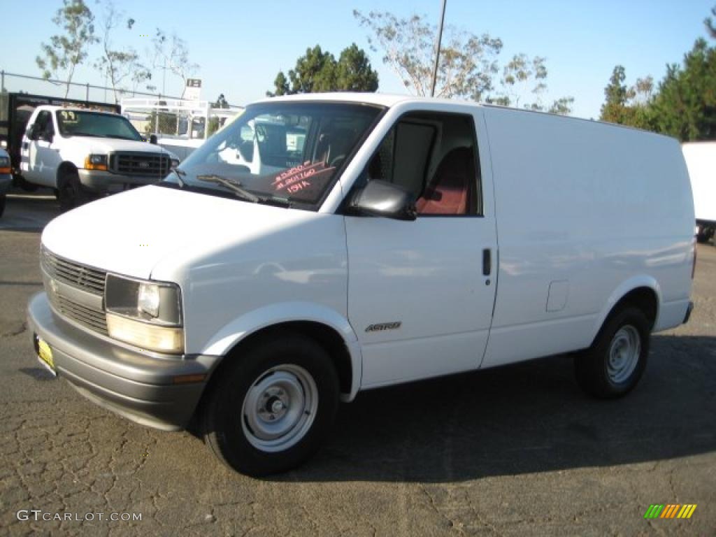 1999 Astro Commercial Van - Ivory White / Gray photo #3