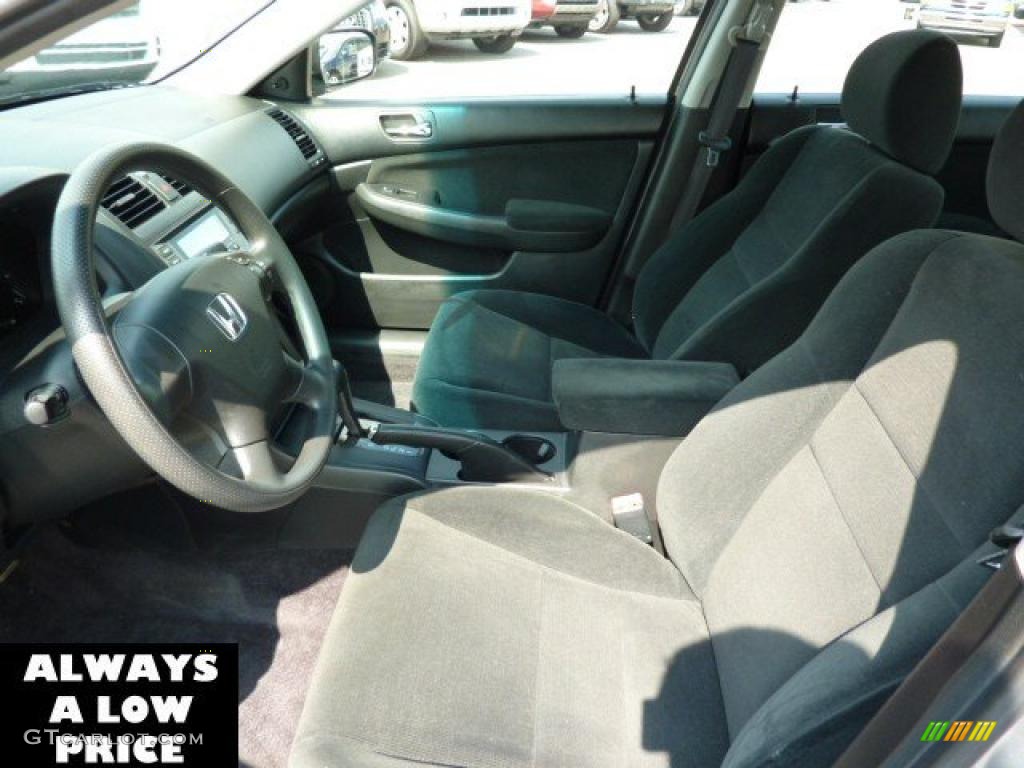 2007 Accord Value Package Sedan - Alabaster Silver Metallic / Black photo #10