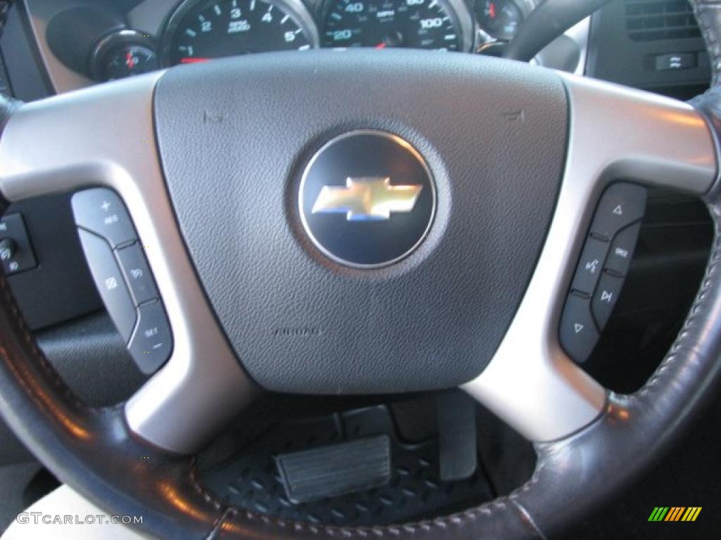 2008 Silverado 1500 LT Extended Cab - Blue Granite Metallic / Dark Titanium photo #7