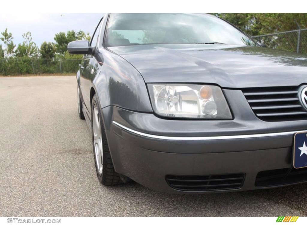 2004 Jetta GLI 1.8T Sedan - Platinum Grey Metallic / Black photo #9