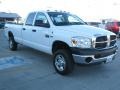 Bright White - Ram 2500 SXT Quad Cab 4x4 Photo No. 11