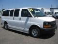 Summit White 2008 Chevrolet Express LS 1500 Passenger Van