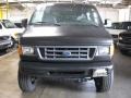 2003 Black Ford E Series Van E350 Super Duty Commercial 4x4  photo #2