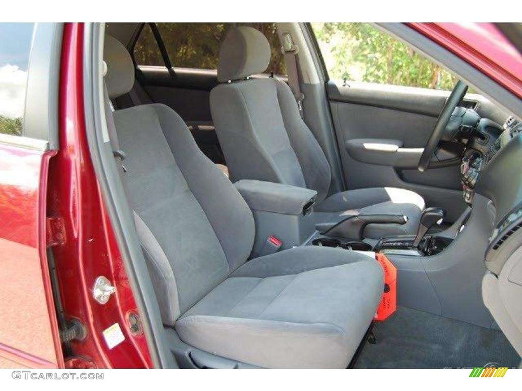 2006 Accord SE Sedan - Redondo Red Pearl / Gray photo #16