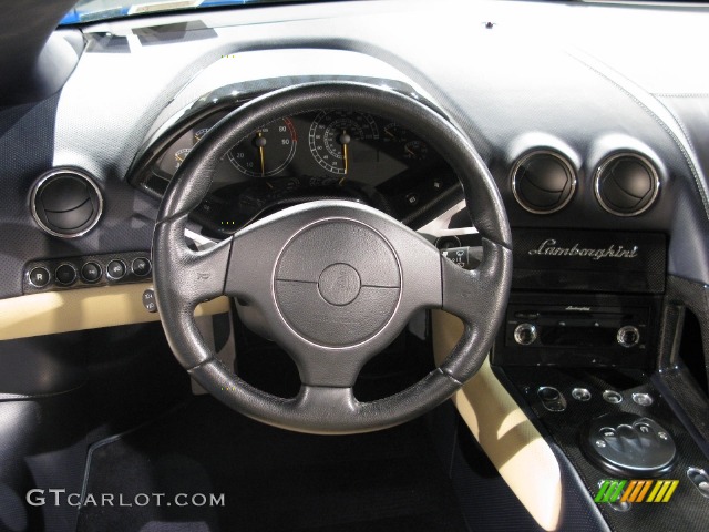 2006 Murcielago Roadster - Blue Monterey / Ivory/Blue Delphinus photo #8