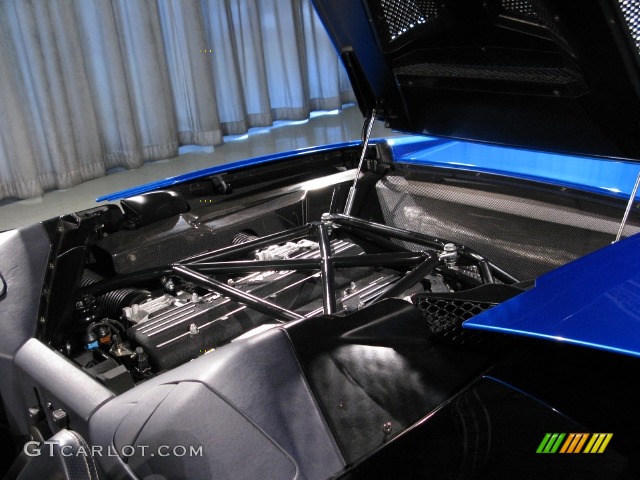 2006 Murcielago Roadster - Blue Monterey / Ivory/Blue Delphinus photo #12