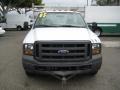 2005 Oxford White Ford F350 Super Duty XL Regular Cab Chassis Stake Truck  photo #2