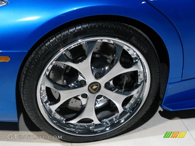 2006 Murcielago Roadster - Blue Monterey / Ivory/Blue Delphinus photo #16