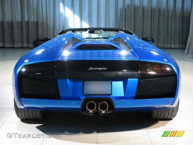 2006 Murcielago Roadster - Blue Monterey / Ivory/Blue Delphinus photo #19