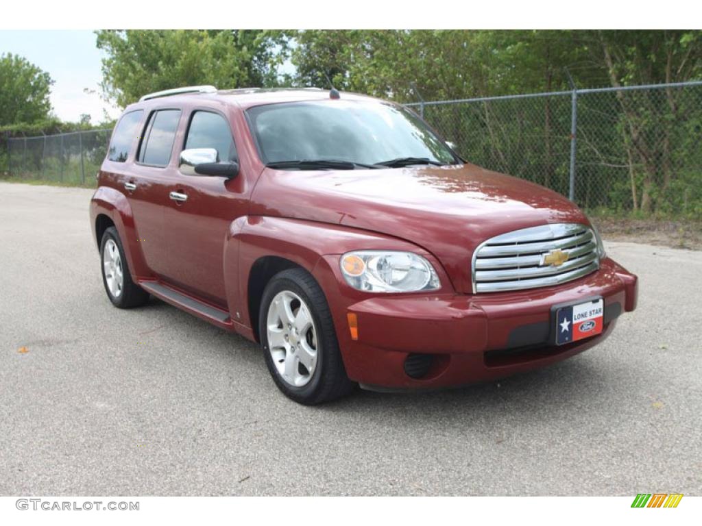 2007 HHR LT - Sport Red Metallic / Cashmere Beige photo #1