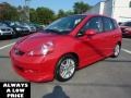 2007 Milano Red Honda Fit Sport  photo #3