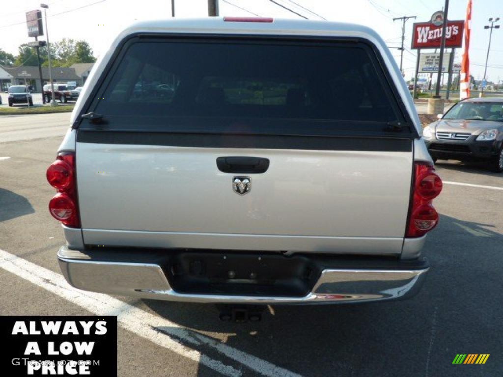 2007 Ram 1500 ST Regular Cab - Bright Silver Metallic / Medium Slate Gray photo #6