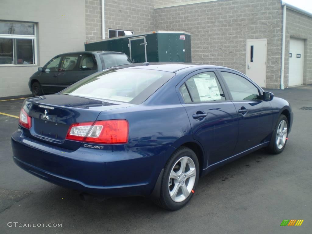 2009 Galant Sport Edition - Maizen Blue Pearl / Medium Gray photo #5