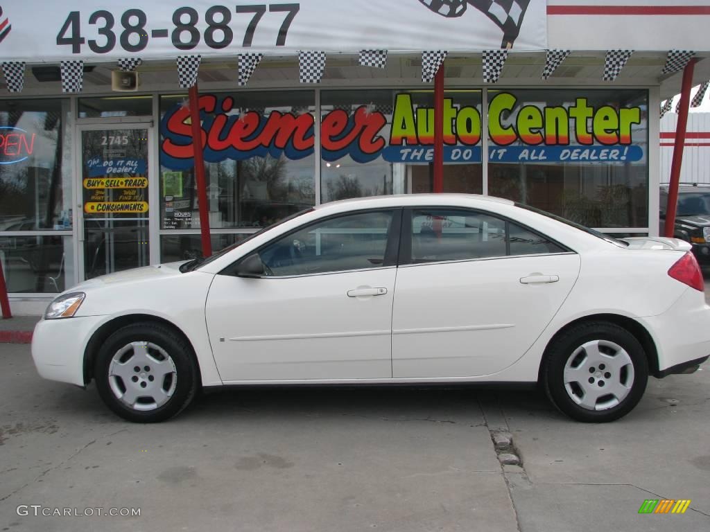 2006 G6 Sedan - Ivory White / Ebony photo #1