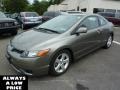 Galaxy Gray Metallic - Civic EX Coupe Photo No. 3