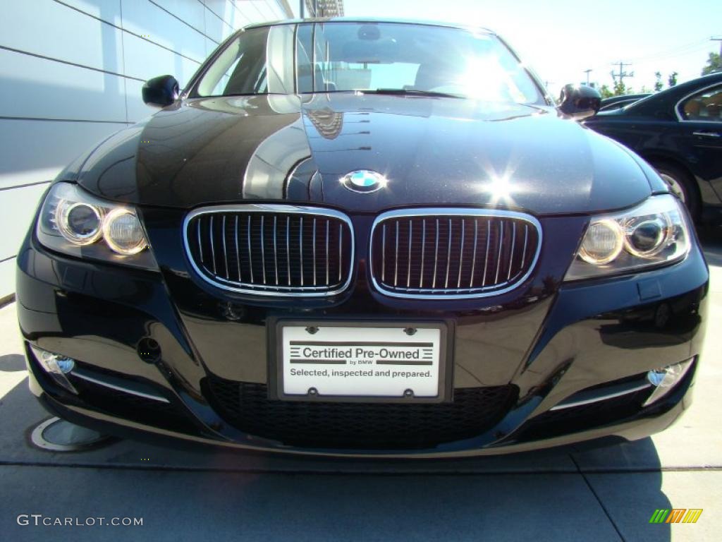 2010 3 Series 335i xDrive Sedan - Jet Black / Saddle Brown Dakota Leather photo #1