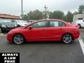 2007 Rallye Red Honda Civic Si Sedan  photo #4