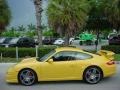 2008 Speed Yellow Porsche 911 Carrera S Coupe  photo #6