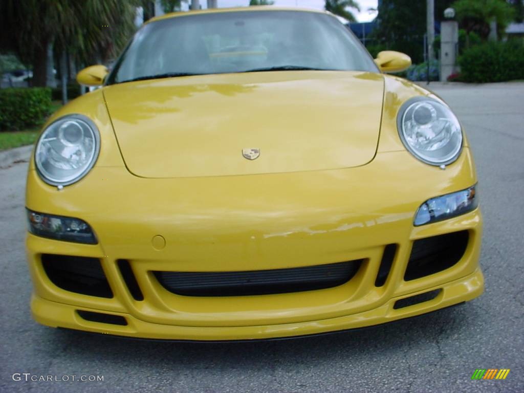 2008 911 Carrera S Coupe - Speed Yellow / Black photo #8