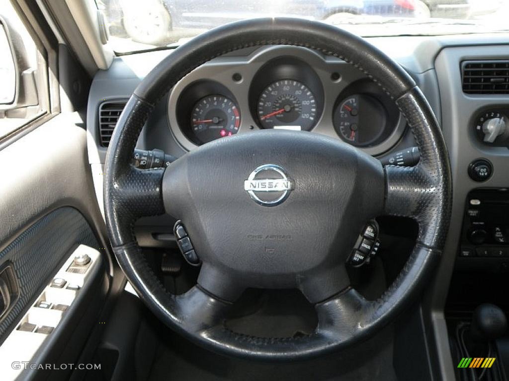 2002 Xterra SE V6 4x4 - Silver Ice Metallic / Gray Celadon photo #11