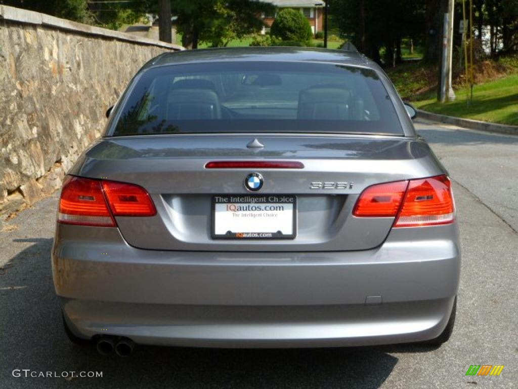 2007 3 Series 328i Convertible - Space Gray Metallic / Black photo #6