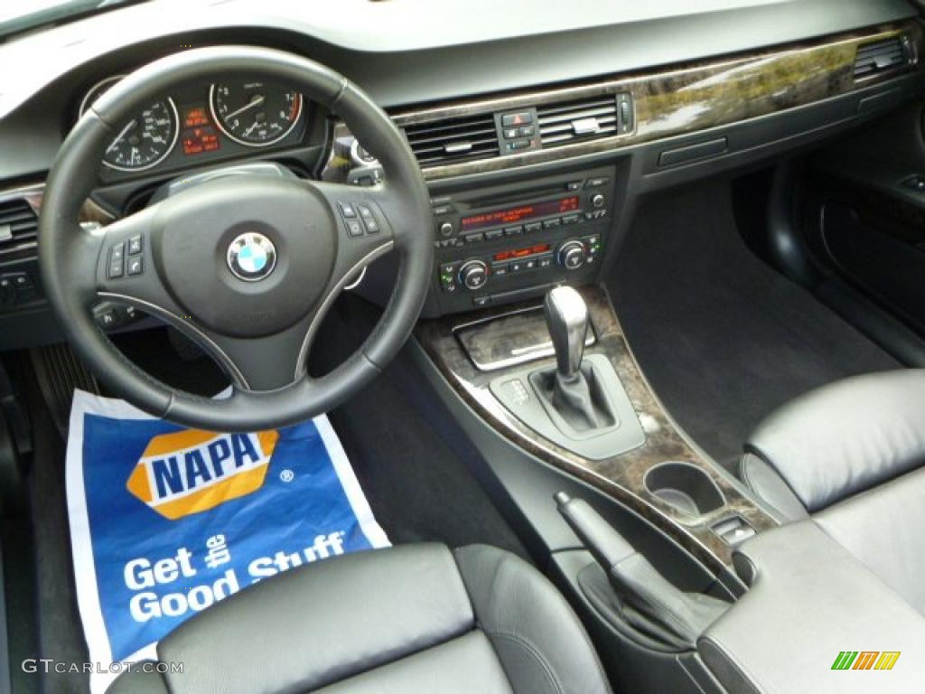 2007 3 Series 328i Convertible - Space Gray Metallic / Black photo #7