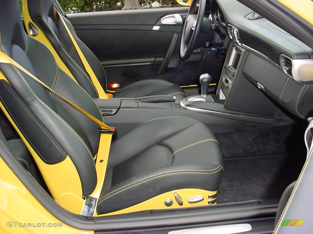 2008 911 Carrera S Coupe - Speed Yellow / Black photo #12