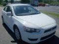 2010 Wicked White Metallic Mitsubishi Lancer ES  photo #11