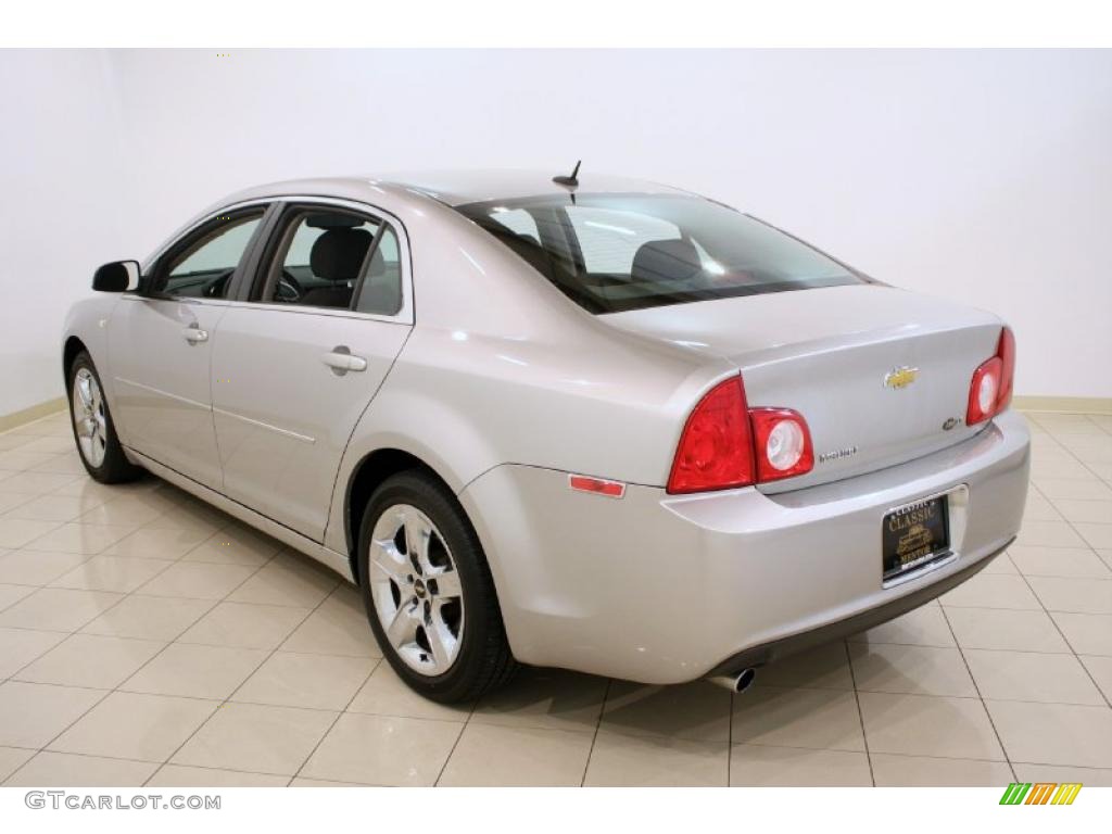 2008 Malibu LT Sedan - Silverstone Metallic / Ebony photo #5