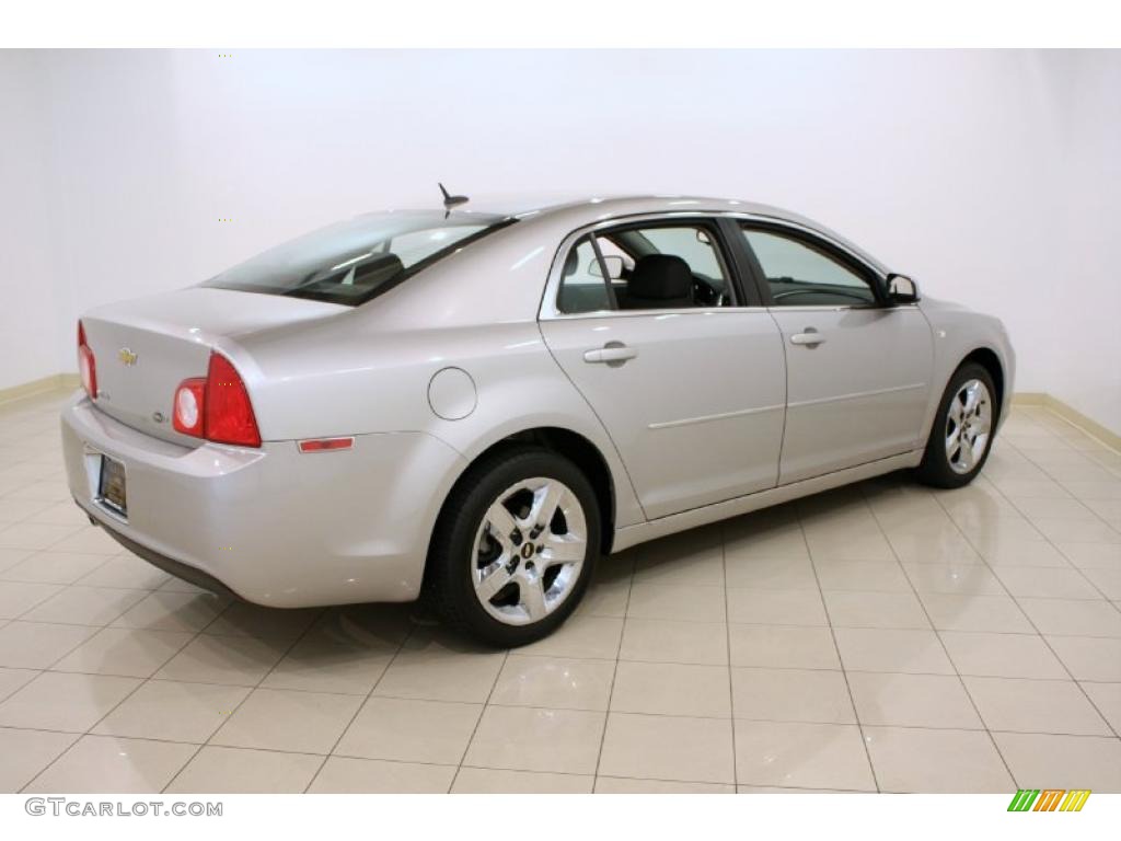 2008 Malibu LT Sedan - Silverstone Metallic / Ebony photo #6