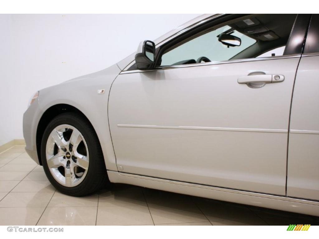 2008 Malibu LT Sedan - Silverstone Metallic / Ebony photo #25