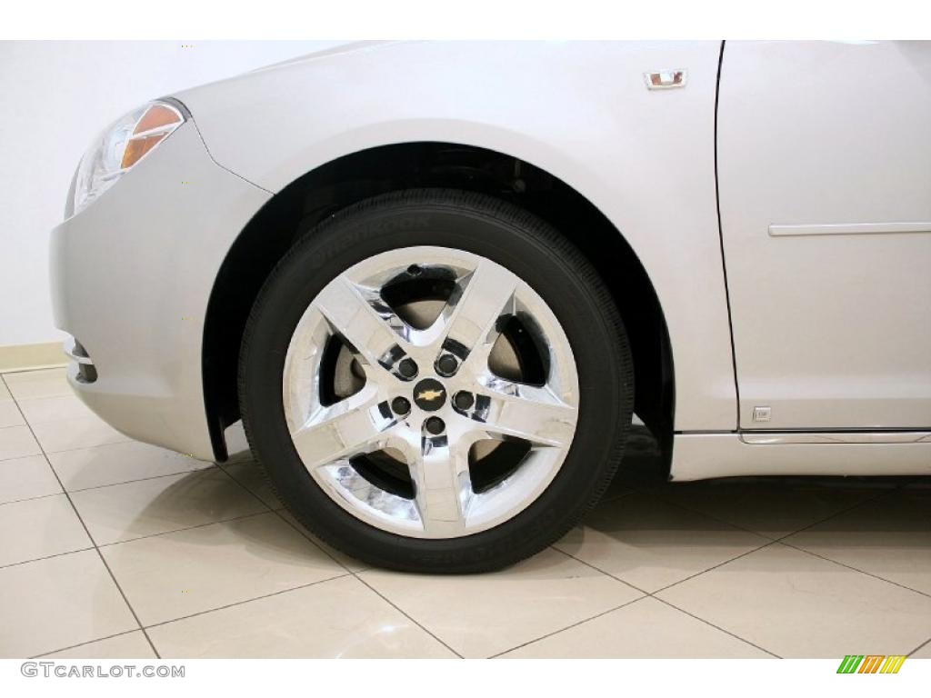 2008 Malibu LT Sedan - Silverstone Metallic / Ebony photo #26