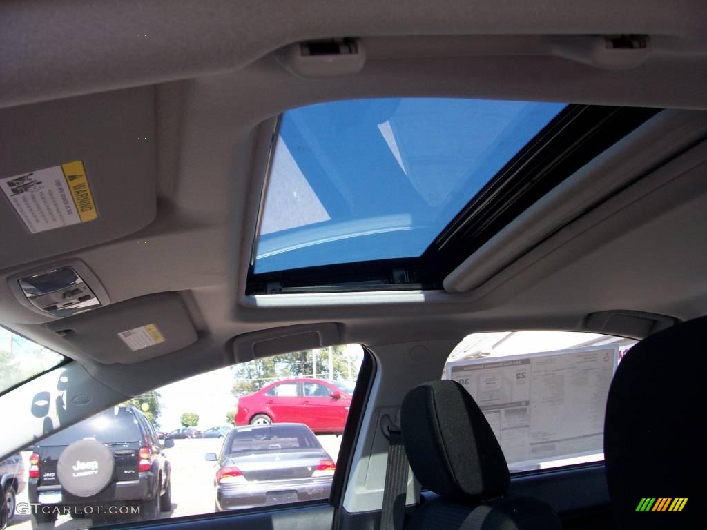 2009 Lancer ES Sport - Tarmac Black Pearl / Black photo #26