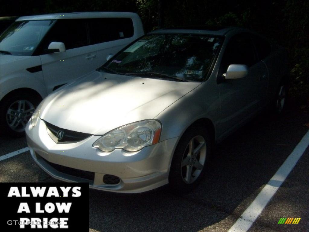 2002 RSX Sports Coupe - Satin Silver Metallic / Ebony Black photo #3