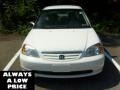 Taffeta White - Civic LX Sedan Photo No. 2