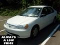 Taffeta White - Civic LX Sedan Photo No. 3