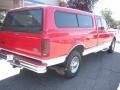Laser Red Metallic - F250 XL Extended Cab Photo No. 2