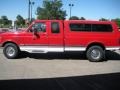 Laser Red Metallic - F250 XL Extended Cab Photo No. 5
