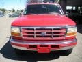 Laser Red Metallic - F250 XL Extended Cab Photo No. 7
