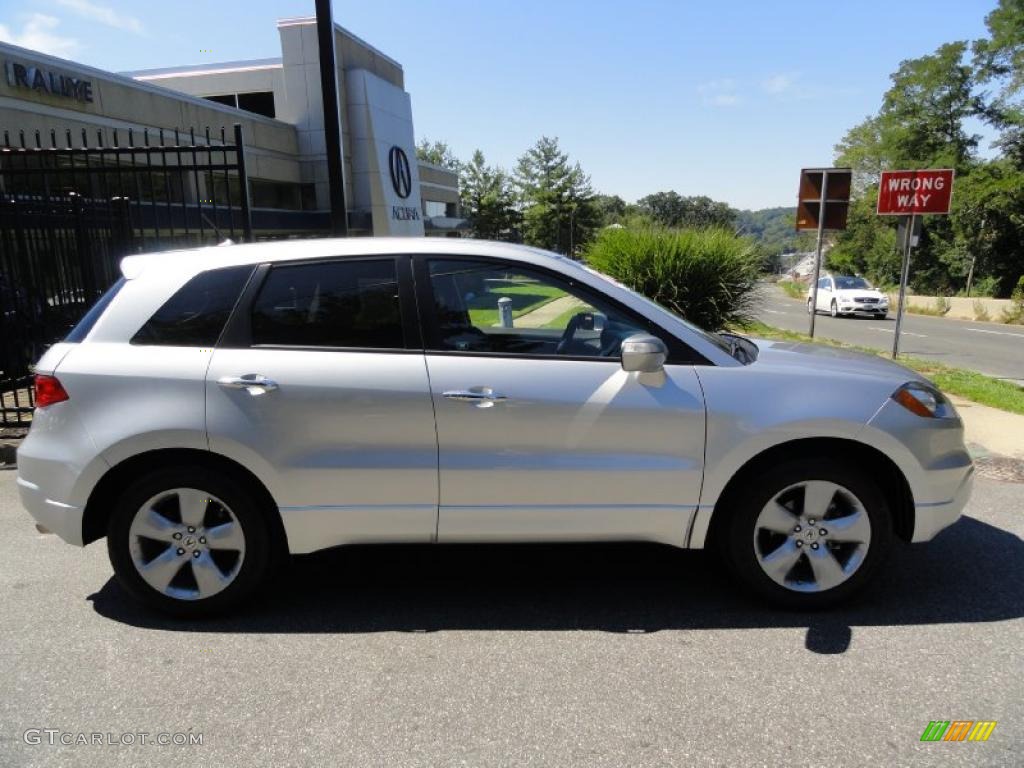 2008 RDX  - Alabaster Silver Metallic / Ebony photo #3