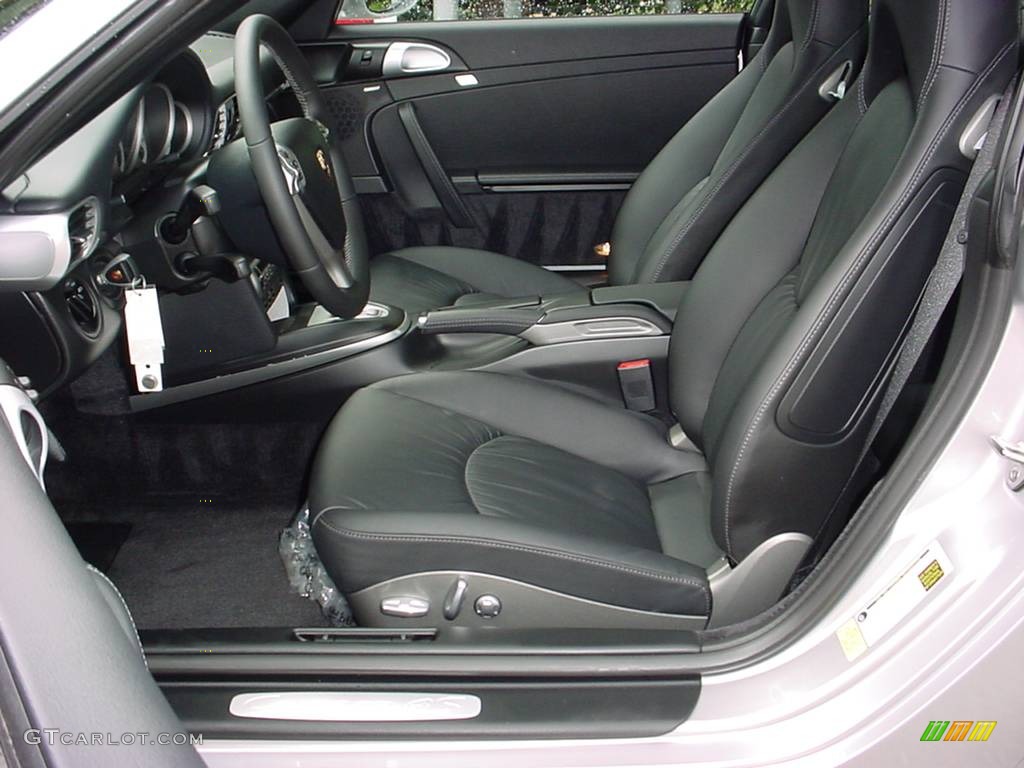 2008 911 Carrera 4S Coupe - Arctic Silver Metallic / Black photo #10