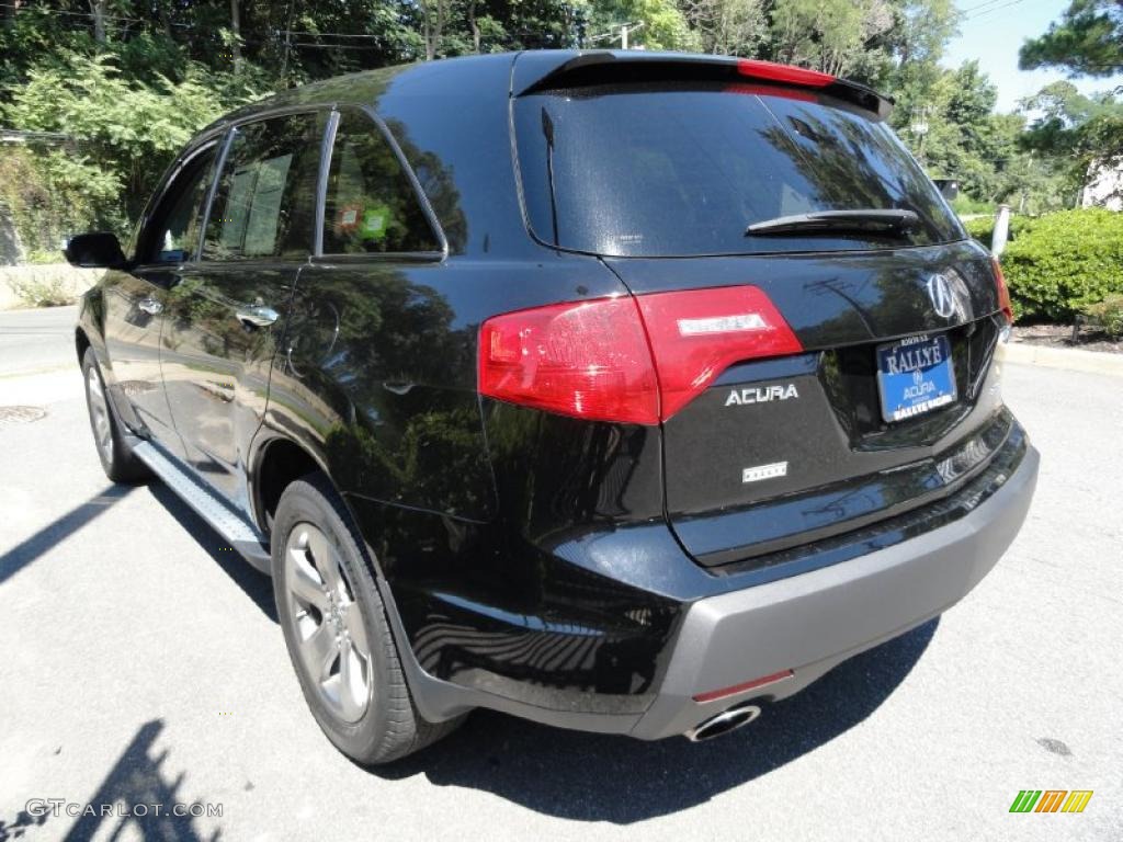 2007 MDX Sport - Formal Black Pearl / Ebony photo #6