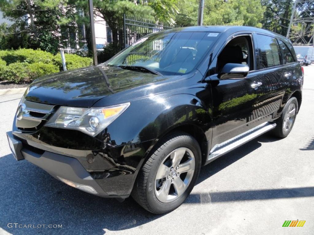 2007 MDX Sport - Formal Black Pearl / Ebony photo #7