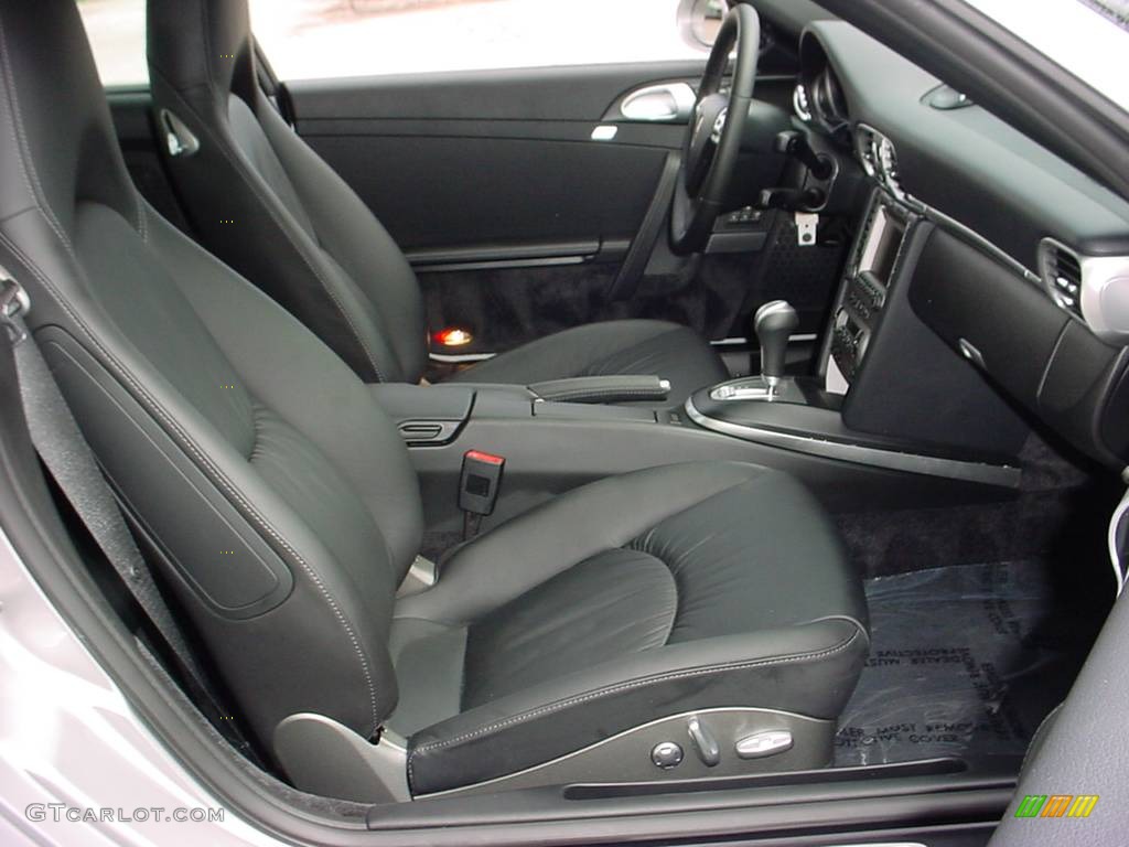 2008 911 Carrera 4S Coupe - Arctic Silver Metallic / Black photo #11
