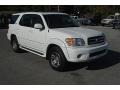 2004 Natural White Toyota Sequoia Limited 4x4  photo #1