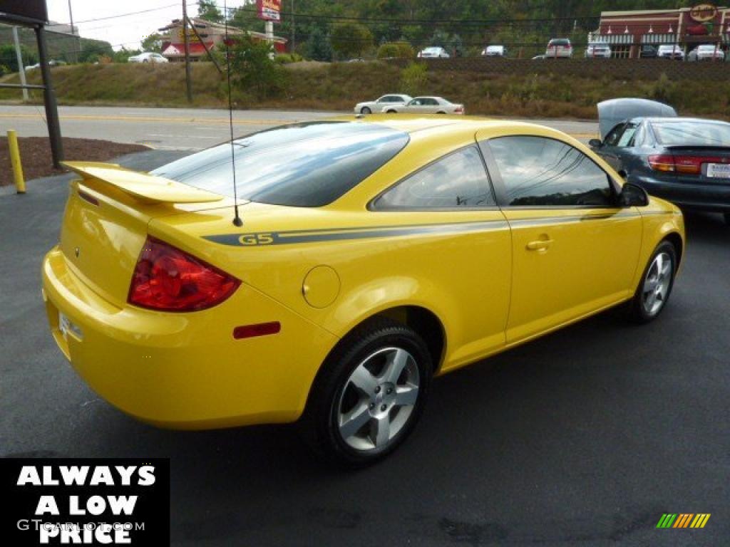 2008 G5  - Competition Yellow / Ebony photo #7