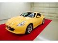 2009 Chicane Yellow Nissan 370Z Coupe  photo #3