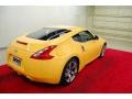 2009 Chicane Yellow Nissan 370Z Coupe  photo #5